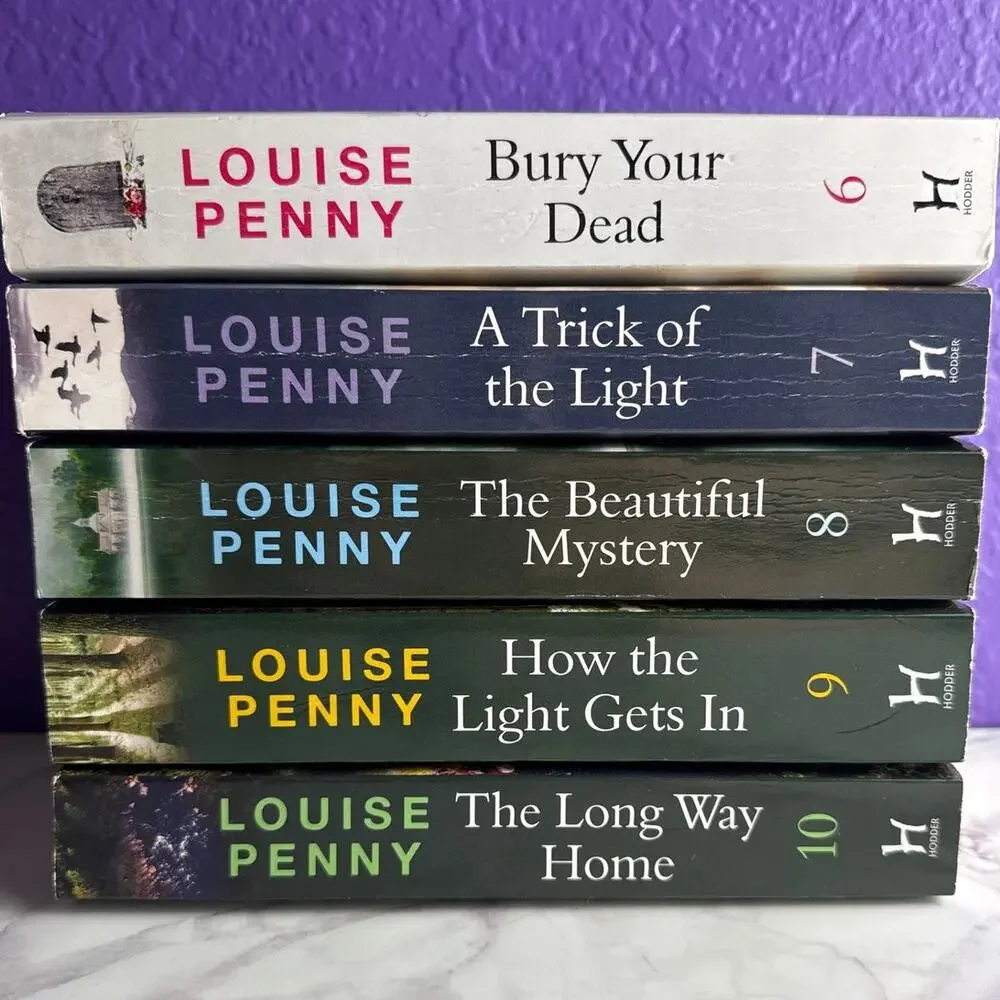 Louise Penny Chief Inspector Gamache 5 Book Series Bundle PB Mystery Lot 6-10